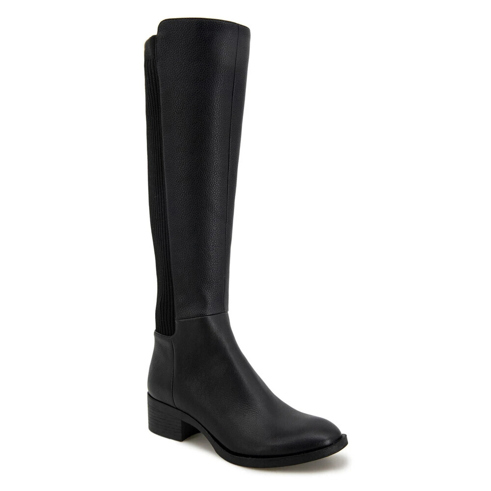 Kenneth Cole New York Levon Boots Women's US 6 Black Leather Knee High LION730